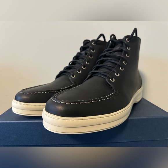 Men’s Jack Erwin ‘Brooks’ Moc-Toe Lace- Up Boot size 10
